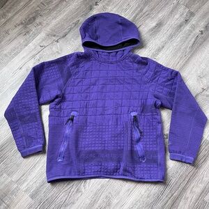 Nike Tech Pack + Therma Fit ADV Hoodie Sweatshirt Purple Pockets Oversized SZ S